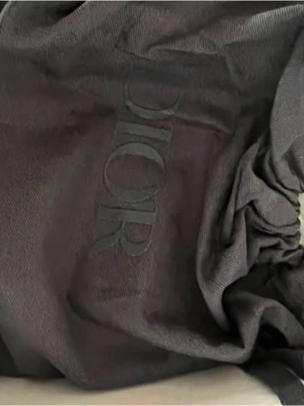 Dior Navy and White Branded Packaging Card - Picture 3 of 5